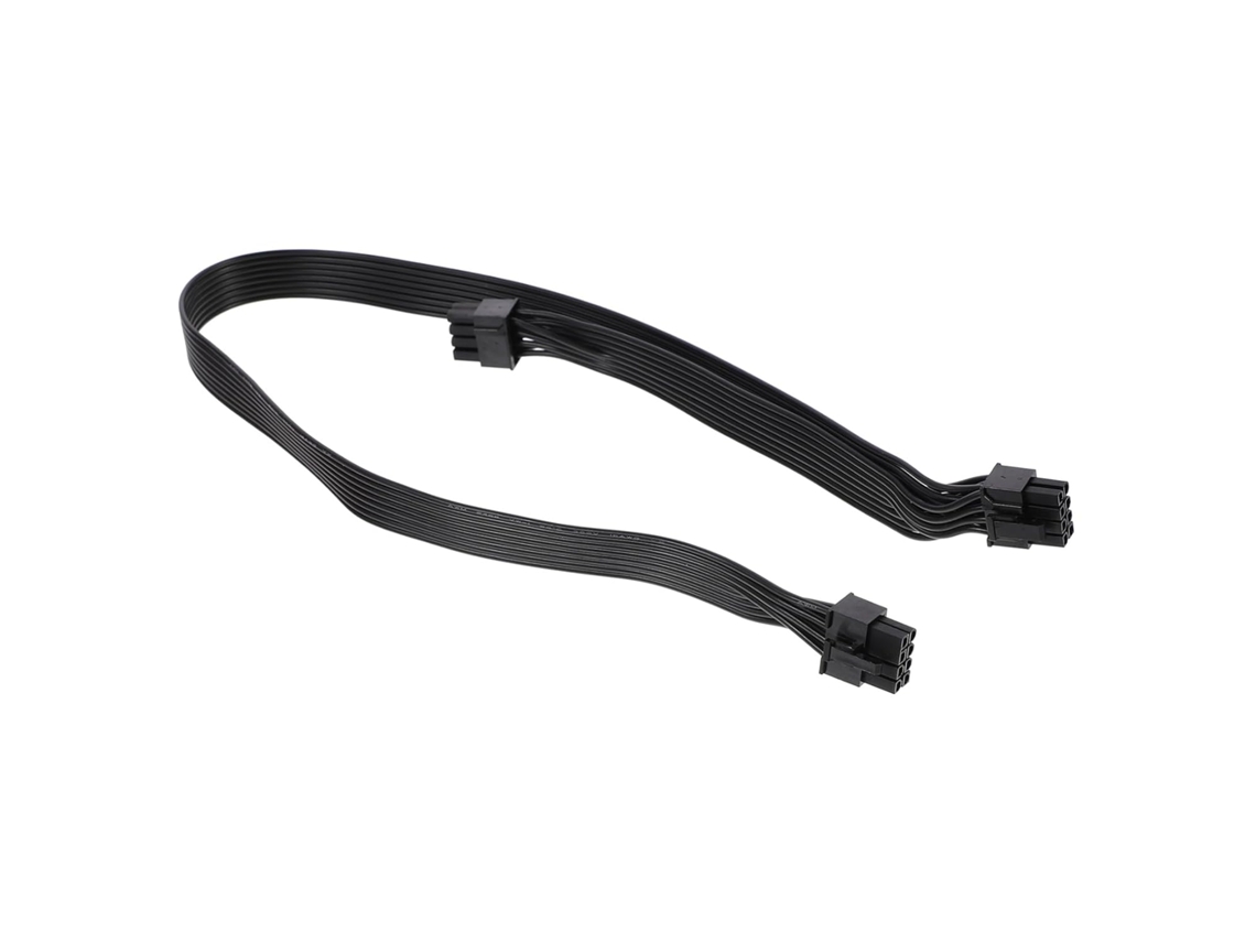 Cable alargador de alimentación de dos pines para tarjetas de vídeo, que ofrece conductividad estable y gran adaptabilidad. Jortmrd