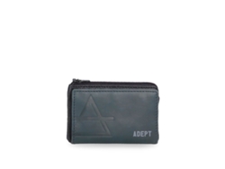 Cartera de cuero Jim Navy Adept