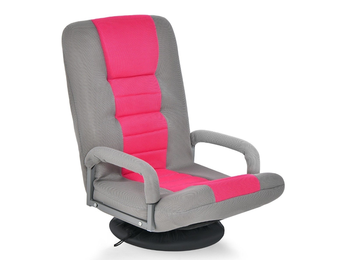Silla de suelo giratoria 360° con respaldo ajustable en 6 posiciones B2X
