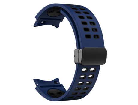Correa de Silicona hebilla de liberación rápida bicolor para Samsung Galaxy Watch 4 40mm/44mm/Watch 4 Classic 42mm/46mm/Watch 5 40mm/44mm/Watch 5 P...