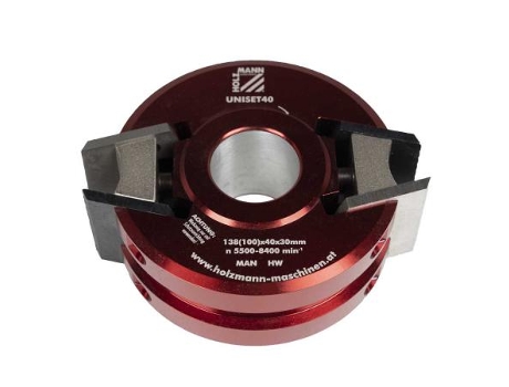 HOLZMANN UNISET40 Cabezal cuchilla y contra cuchilla