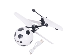 Pelota Voladora Teledirigida Con Luz Led Y Control Remoto, Juguete Para Niños Y Niñas (fútbol).