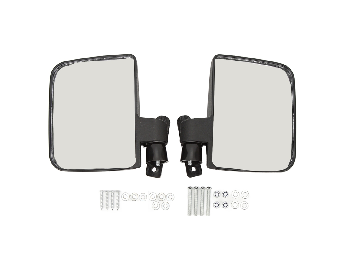 2026-espejos Para Carritos De Golf 2 Piezas Espejo Lateral Y Retrovisor Para Club Car Ezgo