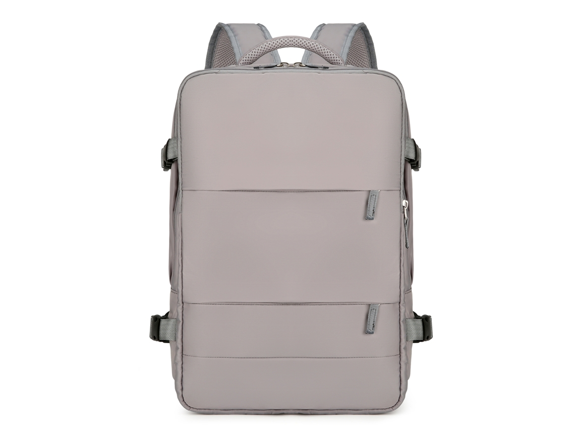 Mochila De Viagem Aprovável Para Vôo Com Porta De Carregamento Usb Compartimento Para Sapatos Resistente À Água