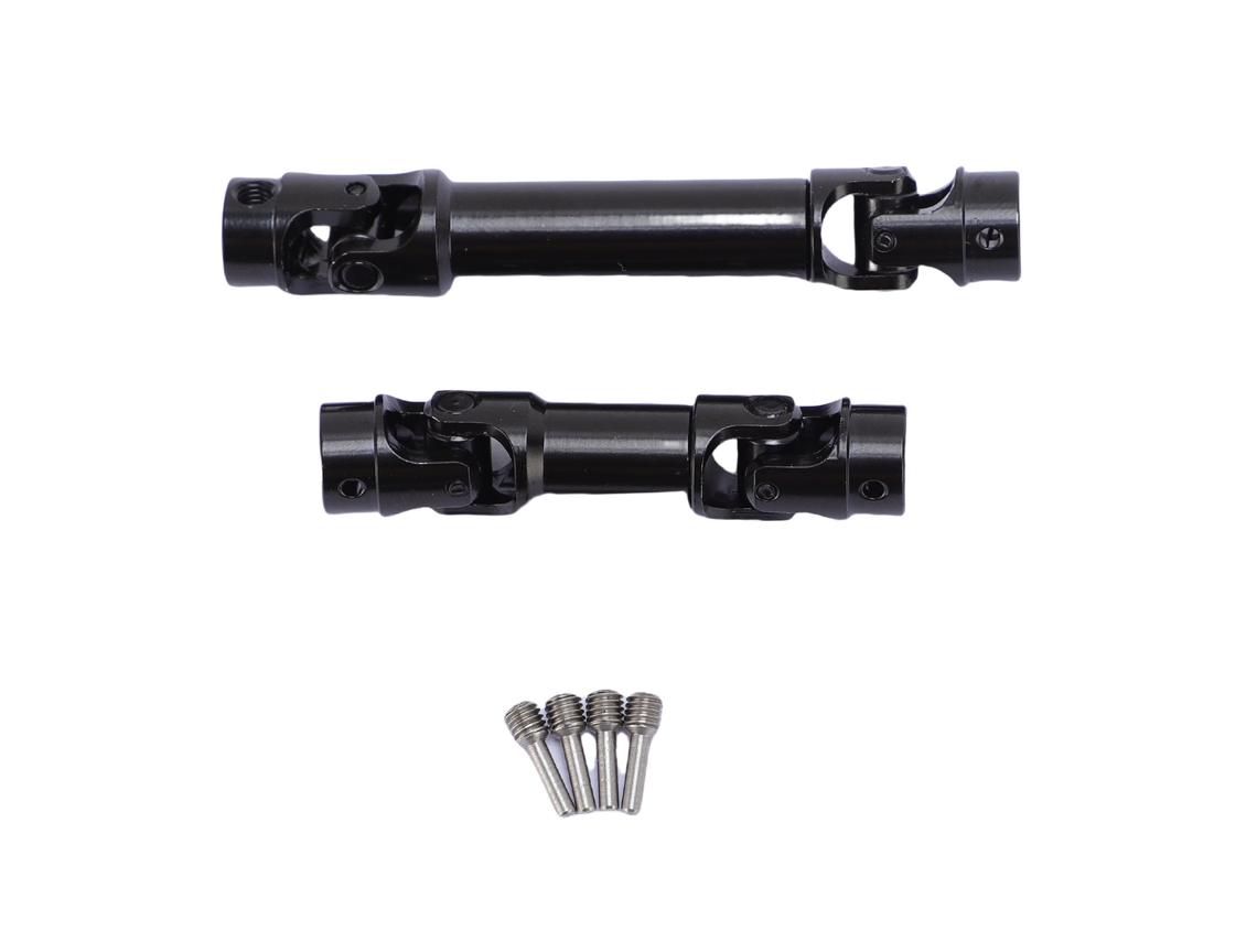 Eje De Transmisión De Acero Inoxidable Para Coche Rc 1/18 Acabado Liso Preciso Reemplazo De Eje De Transmisión Rc Negro