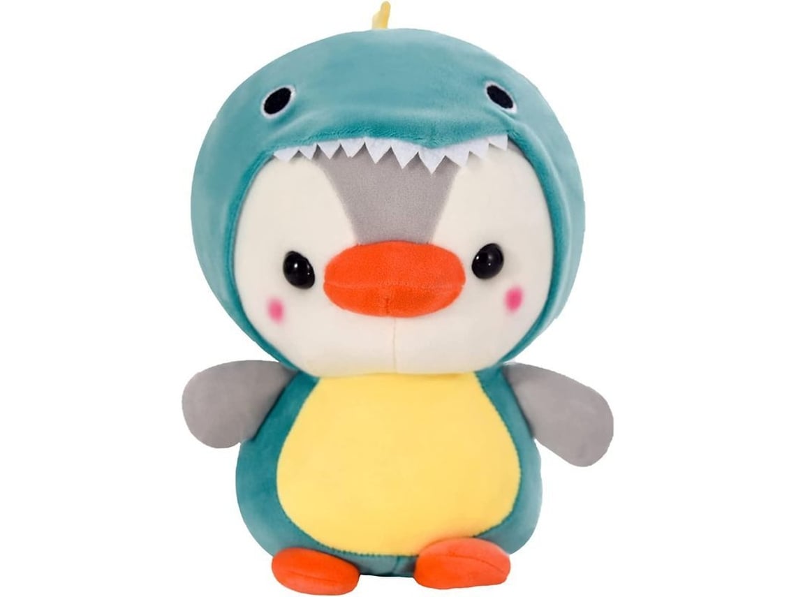 Dinosaurio Pingüino De Peluche, Lindo Regalo De Cumpleaños 25cm (dinosaurio Azul)