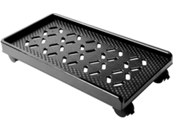 Soporte Rodante Para Procesador De Pc De 38 Cm Con Estructura Hueca Negra Y Soporte Móvil Estabilizado.