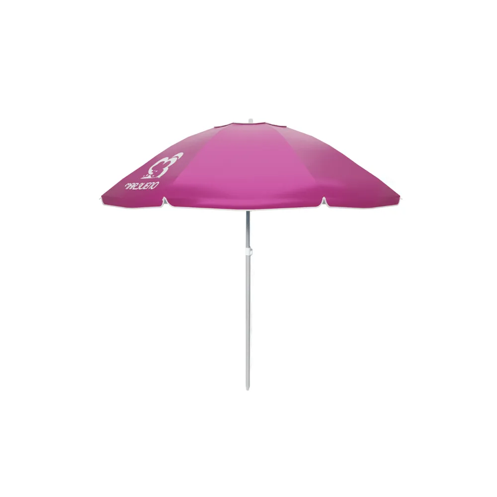 Sombrilla Marbueno 220 cm para Jardín y Playa, Fabricada en Nylon y Aluminio, Marbueno Verano