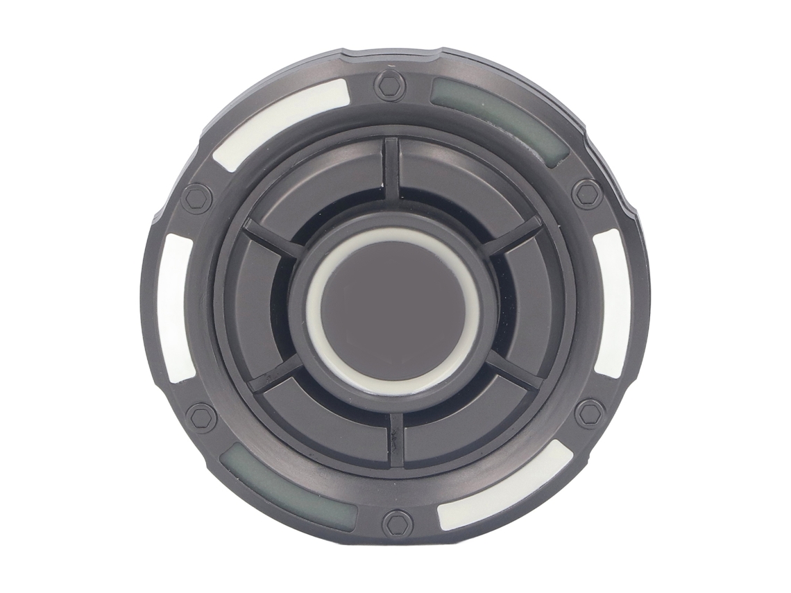 Giroscópio de dedo redondo de metal para redução da ansiedade, brinquedo de descompressão giratório macio, cinza