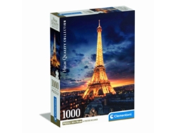 Puzzle CLEMENTONI High Quality Collection Torre Eiffel (1000 Piezas - Edad Mínima: 14 años)
