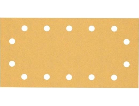 Lija BOSCH Expert C470 con 14 Orificios para Lijadoras Orbitales - 115x230 mm - G 120 - 10 Un