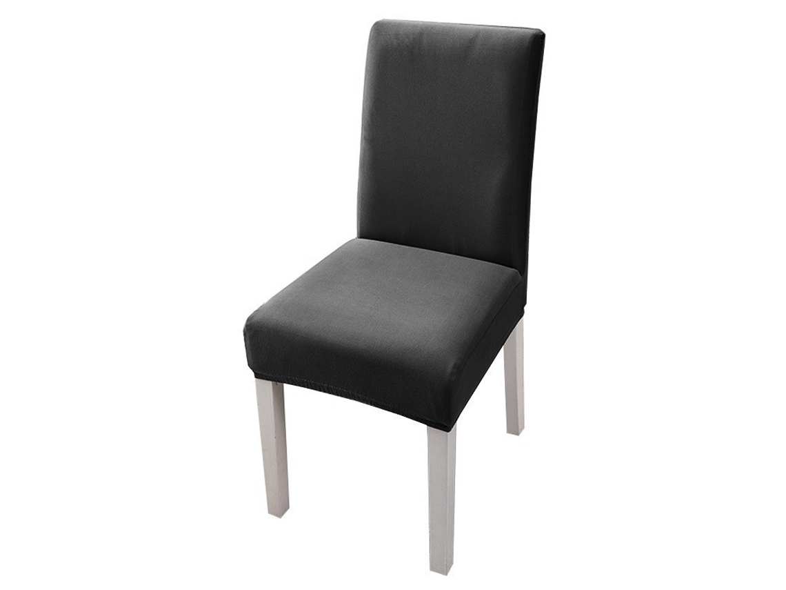KOFIHETY Funda Elástica Ajustable para Silla de Comedor Desmontable y Lavable en Tela para Cocina