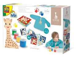 Ses Creative My First 14494 Pintura para Dedos Lavable Azul Rojo Amarillo