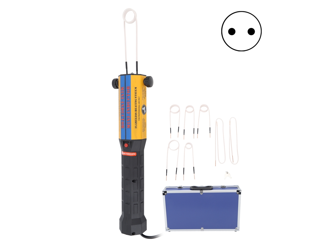 Kit de calentador de inducción magnética de 1000 W, herramienta de extracción de tornillos sin llama