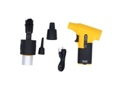 Mini Soplador Turbo Jet Dry De 120000 Rpm, Recargable Por Usb, Portátil, Amarillo, Para Camping Y Coche.
