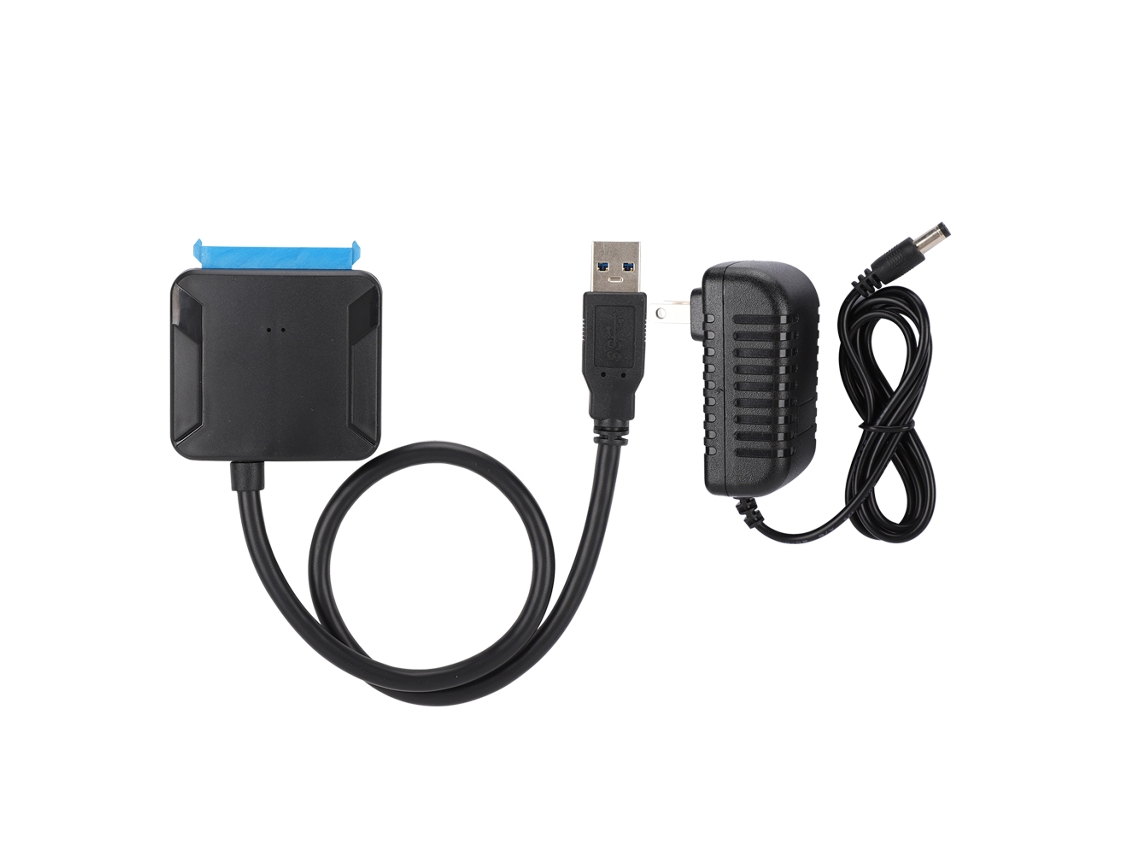 Cable Convertidor Uasp Sata A Usb 3.0, Adaptador Ssd, Equipo Adaptador 100-240v, Enchufe Estadounidense
