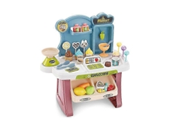 Juguete de mesa infantil que simula un supermercado, ideal para jugar a las casitas, regalo de cumpleaños o Navidad, 1 unidad, Hengjian