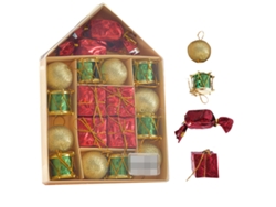 Set de Bolas Navideñas para Decoración de Árbol JEIIBRZUI