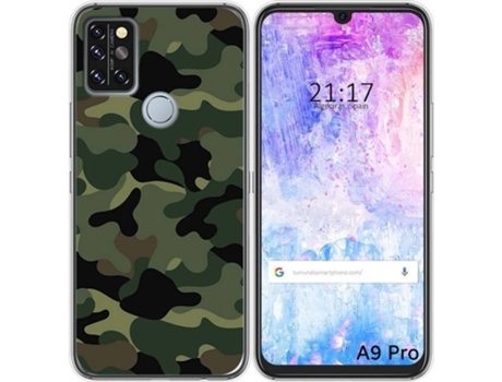 Carcasa Umidigi A9 Pro TUMUNDOSMARTPHONE Camuflaje Multicolor