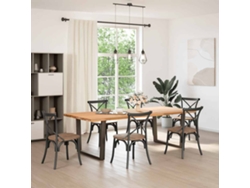 Patas para mesa de comedor (2 unidades, forma de V, 100 x 100 cm, acero antracita, WSD74873, Lovely Home, 72 x 73,3 cm)