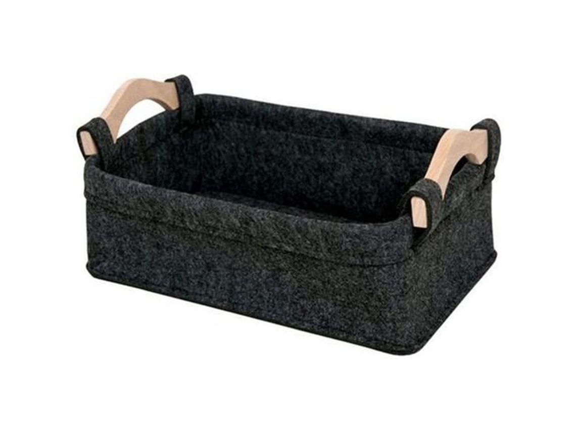 Caja de almacenamiento de fieltro - Cesta plegable para juguetes con asa -xm2-