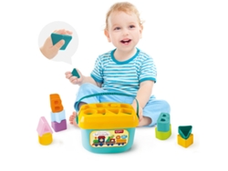 Juguete Educativo De Encaje Para Bebés Con Letras Y Formas, Con Caja De Almacenamiento