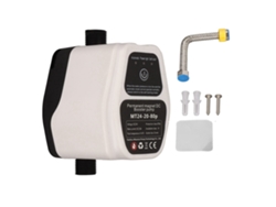 Bomba de presión automática para ducha, recirculante, de montaje en pared, 100-240 V, enchufe europeo.