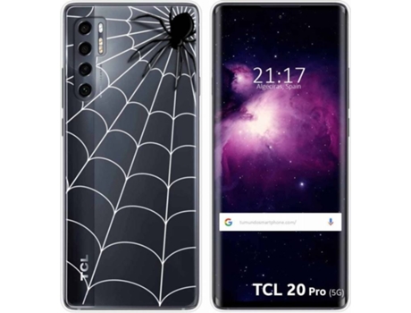 Carcasa TCL 20 Pro 5G TUMUNDOSMARTPHONE Araña Multicolor