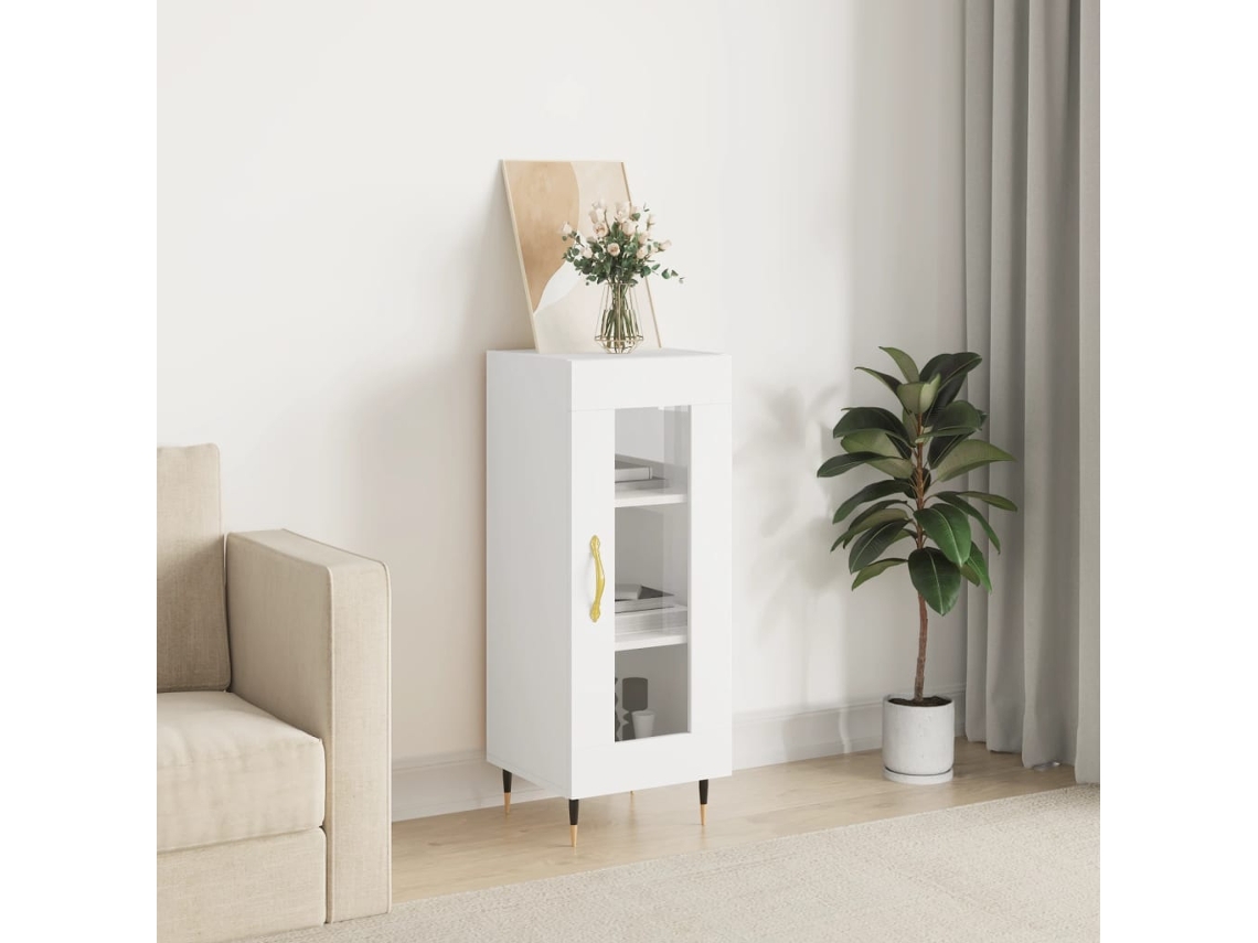 Lovely Home Aparador 34,5X34X90 Cm Madera Procesada Blanco
