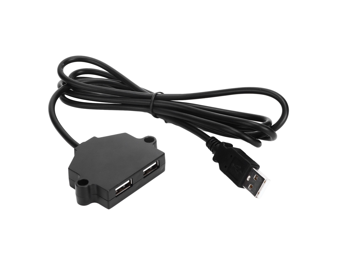 Toma De Carga Usb Doble Con 2 Puertos, 5v 1a Y Cable De 1,5 M Para Teléfonos Móviles, Tabletas Y Cámaras.