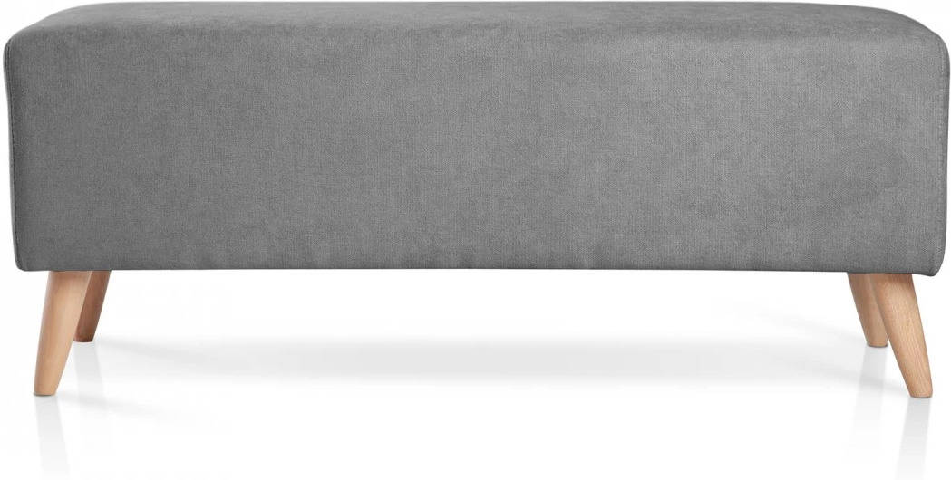 Taburete MORFEO Dormi (Gris - Madera - 100x40 cm)