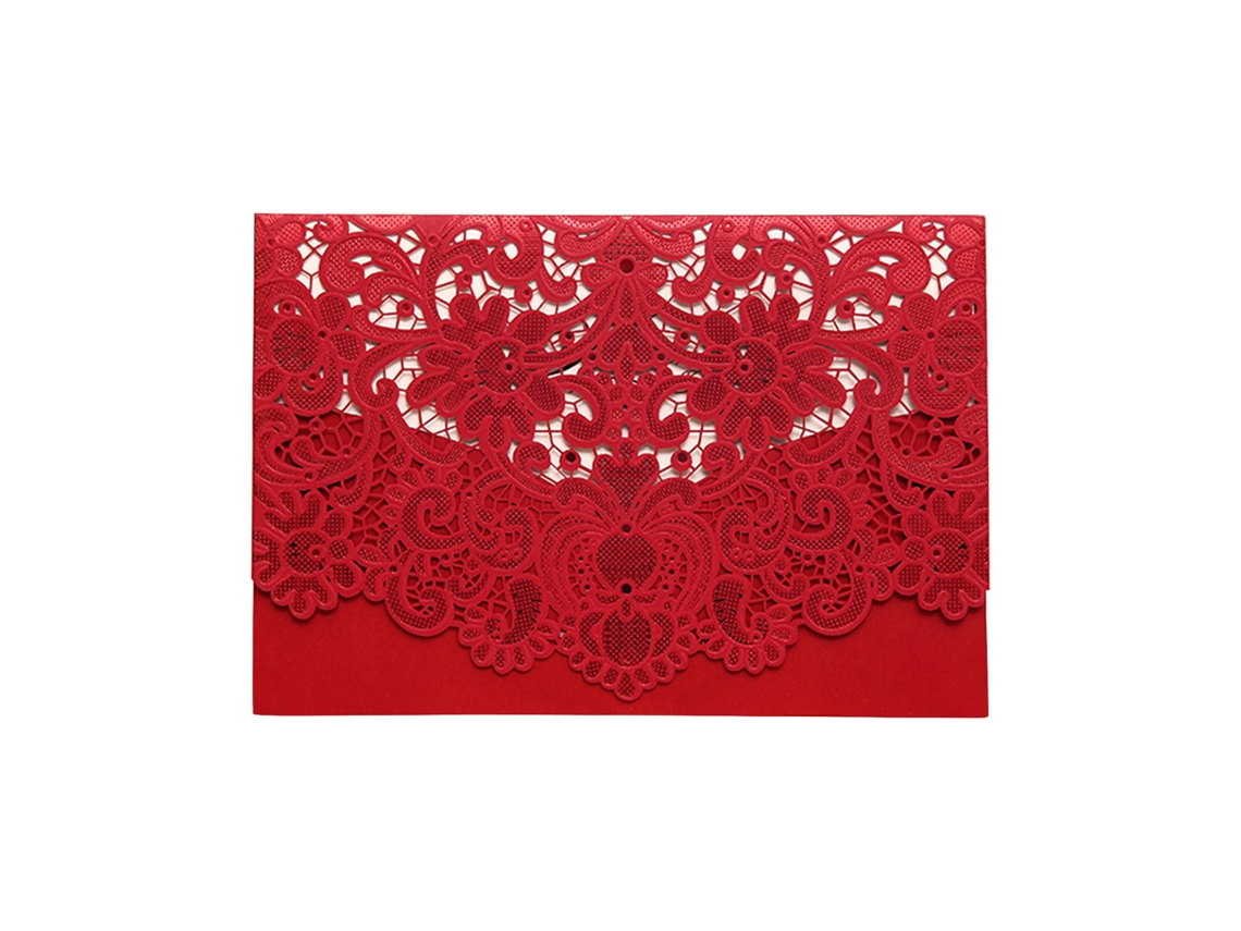10 invitaciones de boda con sobres de regalo