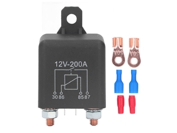 Solenoide De Arranque De 12 V 200 A, Relé De Arranque Impermeable Para Automóviles, Bobina De Latón Para Vehículos Todo Terreno Y Quads.