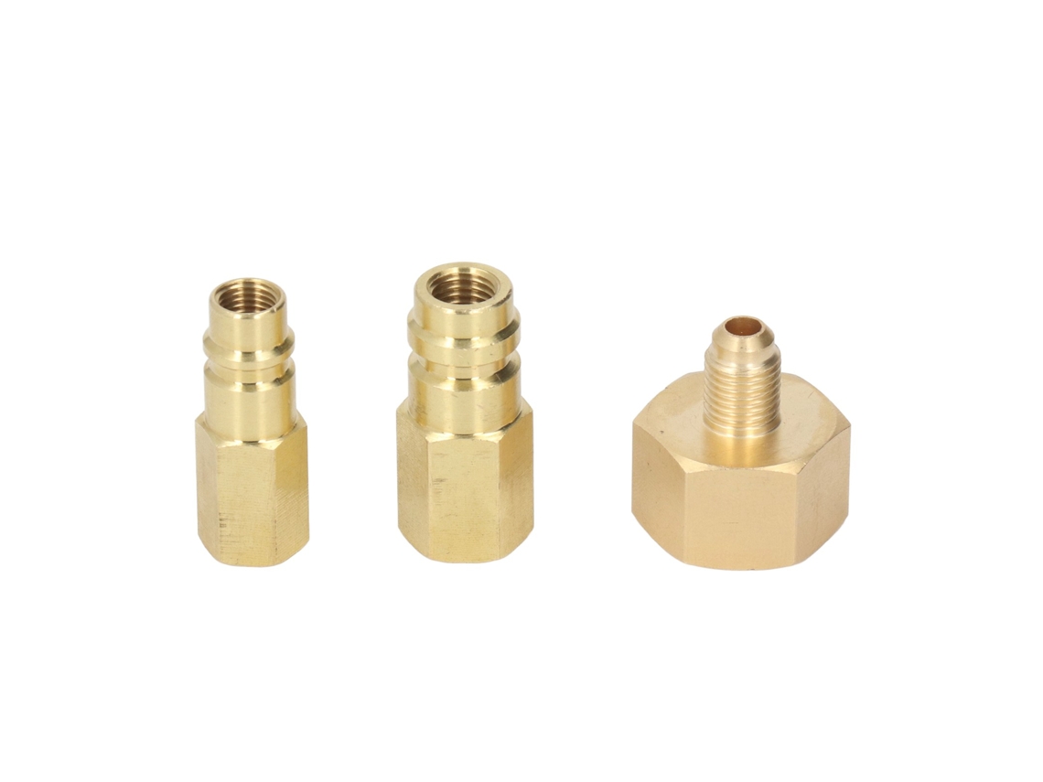 Kit Adaptador De Conversión Para Aire Acondicionado R134a - Piezas De Alta/baja Presión - Cobre