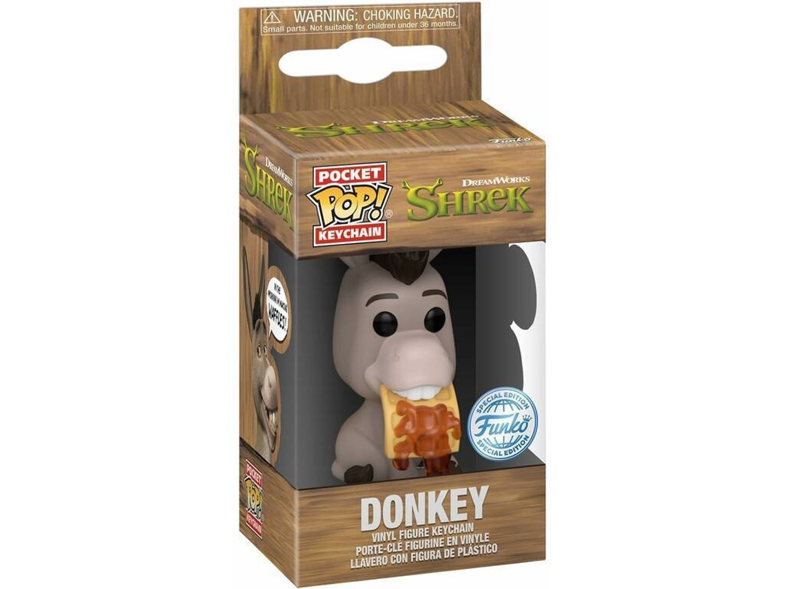 Llaveiro FUNKO Pop! Keychain: Shrek Donkey - Donkey (Posible Chase)