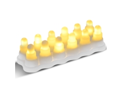 12 Velas Led Sin Llama Con Alimentación Usb: Decoración Acogedora Para Fiestas, Bodas Y Regalos.