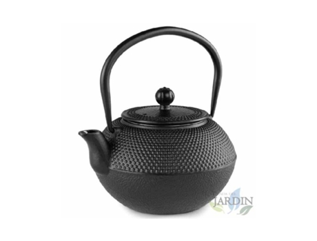Tetera De Hierro Fundido Con Diseño Tradicional Japonés Tetsubin Capacidad 1200 Ml ORBEGOZO
