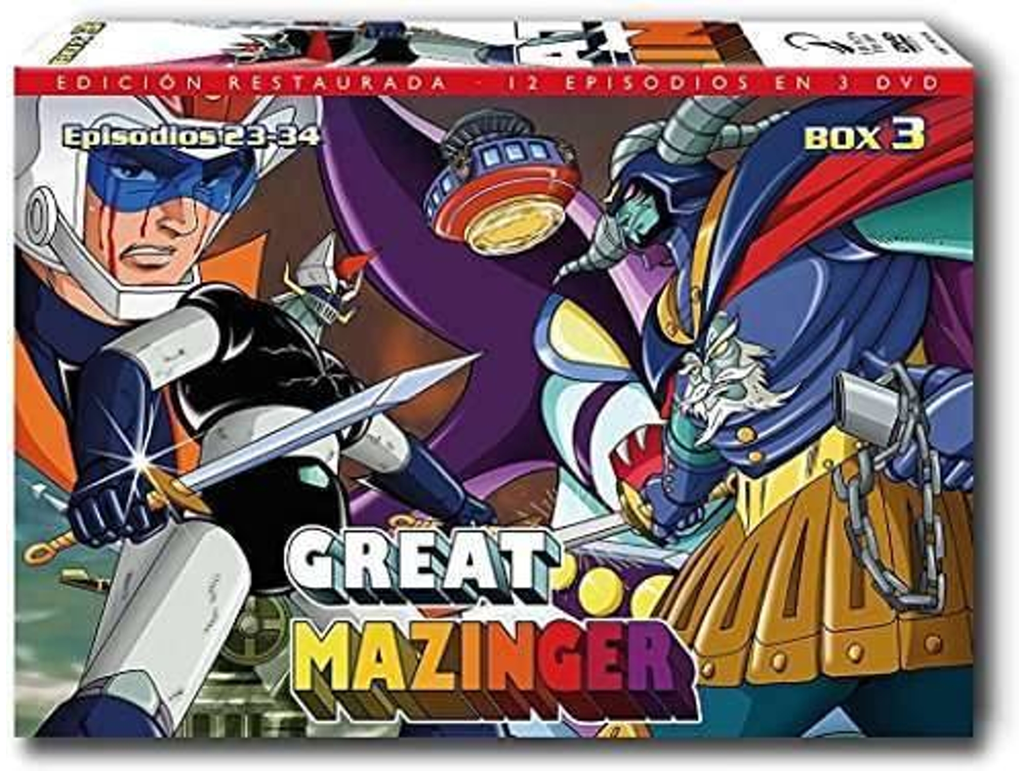 DVD Great Mazinger - Box 3