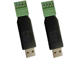2 Módulos Convertidores Wiegand Wg A Usb 5v Plug And Play