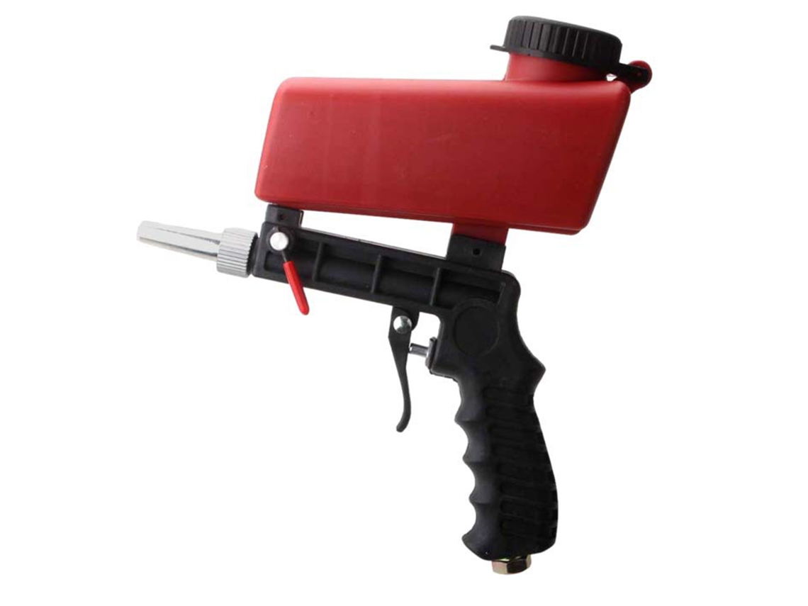 Pistola De Arenado Neumática 90mpa Manejo Manual Para Eliminación De Óxido Y Pulido De Metal Rojo