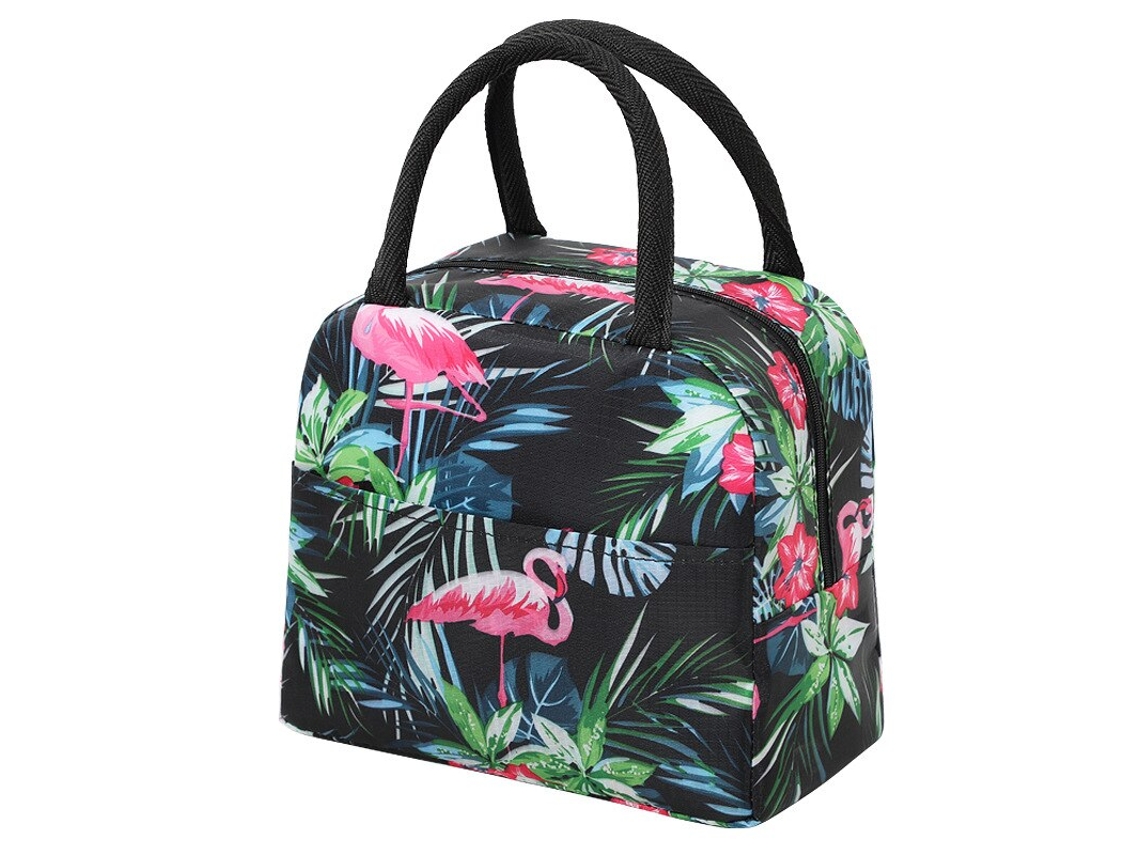 Bolsa De Almuerzo Infantil Con Dibujos De Pavo Real, Aislante Y Fría, Con Paquete De Hielo Incorporado.