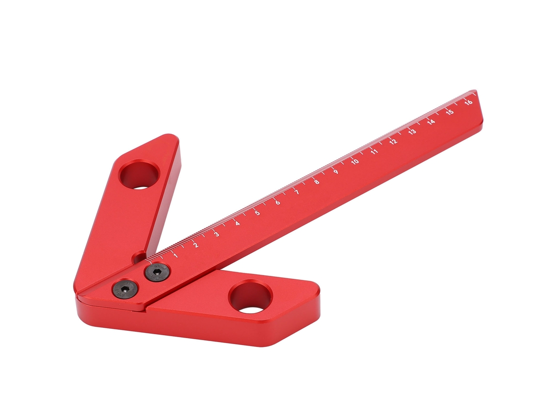 Herramienta De Medición Central Yx-2 De 45/90°, Regla, Buscador De Calibre Para Carpintería.