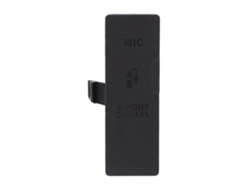2026-tapa De Goma Para Puerto Usb Y Dc De Cámara, Tapa Inferior De Goma Para 550d