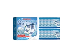 Pastillas limpiadoras para calcetines, quitamanchas y elimina olores, antibacterianas, 100 g | Sin marca