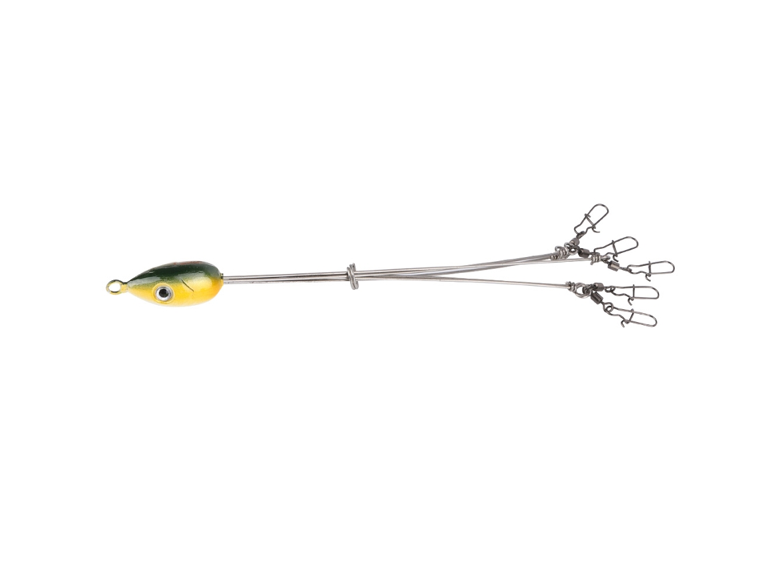 Danu26-rig De Pesca Alabama Umbrella Jig Head Con Anzuelos Y Swivels Snap (3) Accesorio De Pesca