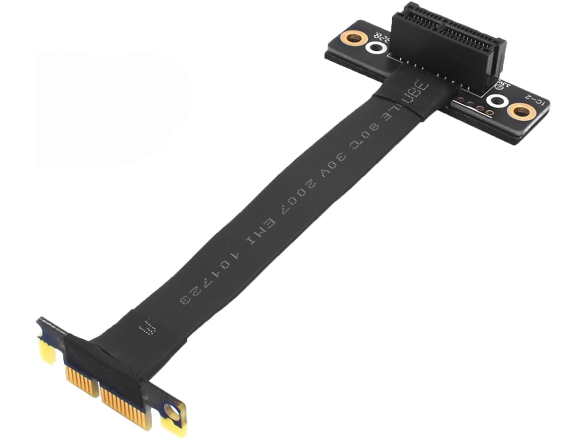 1 Cable De Extensión Pcie 3.0 Con Diseño De Longitud Extendida Para Un Rendimiento Mejorado.