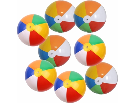 Pelota de playa inflable de 10 pulgadas, juguetes de piscina de color arcoíris para niños, suministros de fiesta de cumpleaños arcoíris, pelota de ...