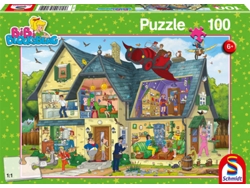 Puzzle SCHMIDT SPIELE Bibi Blocksberg: Bei Blocksbergs ist was los! (100 Piezas)