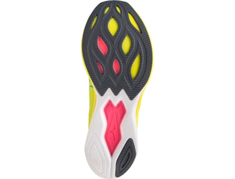 Zapatillas de Hombre para Running MIZUNO Wave Rebellion Sonic Amarillo (40)