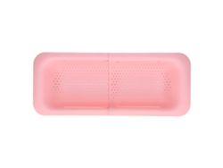 Cesta Coladora De Material Abs, Telescópica, Flexible, Con Fondo Hueco, Colador Drenaje,